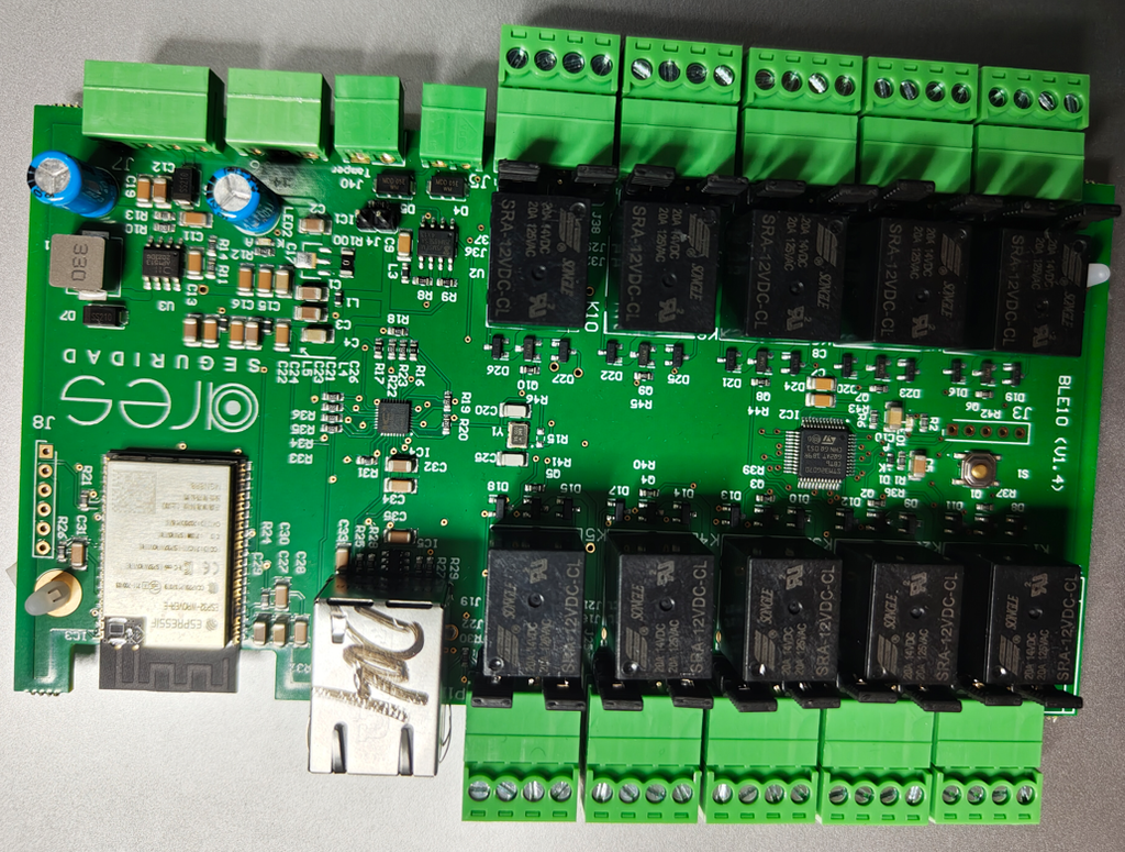 Placa BLE 10 ESP32/STM32